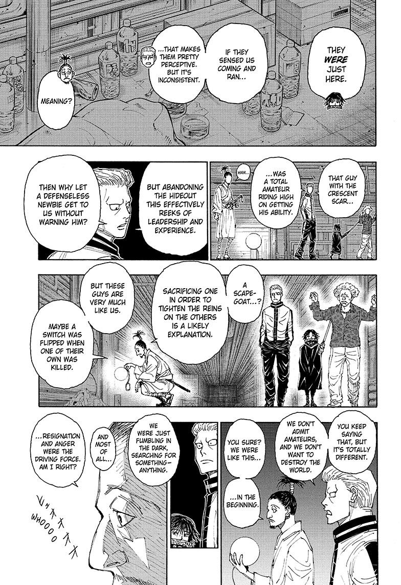 Hunter x Hunter chapter 397: Sarasa found as young Chrollo promises to  change Meteor City