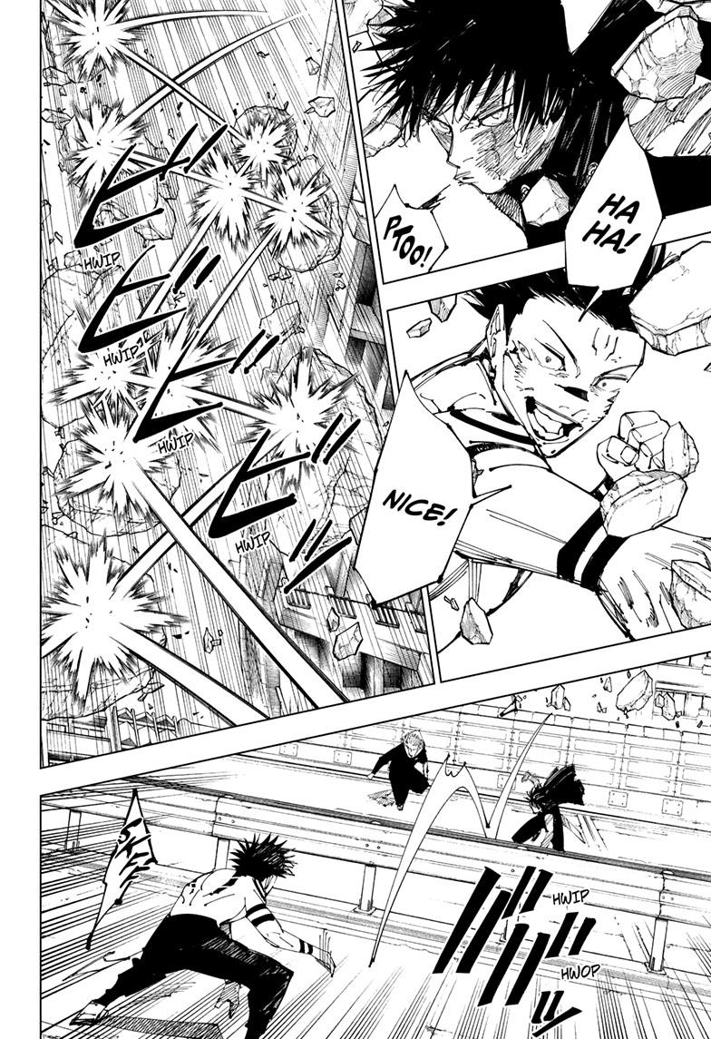 These split-second frames of Sukuna blitzing Jogo are straight up