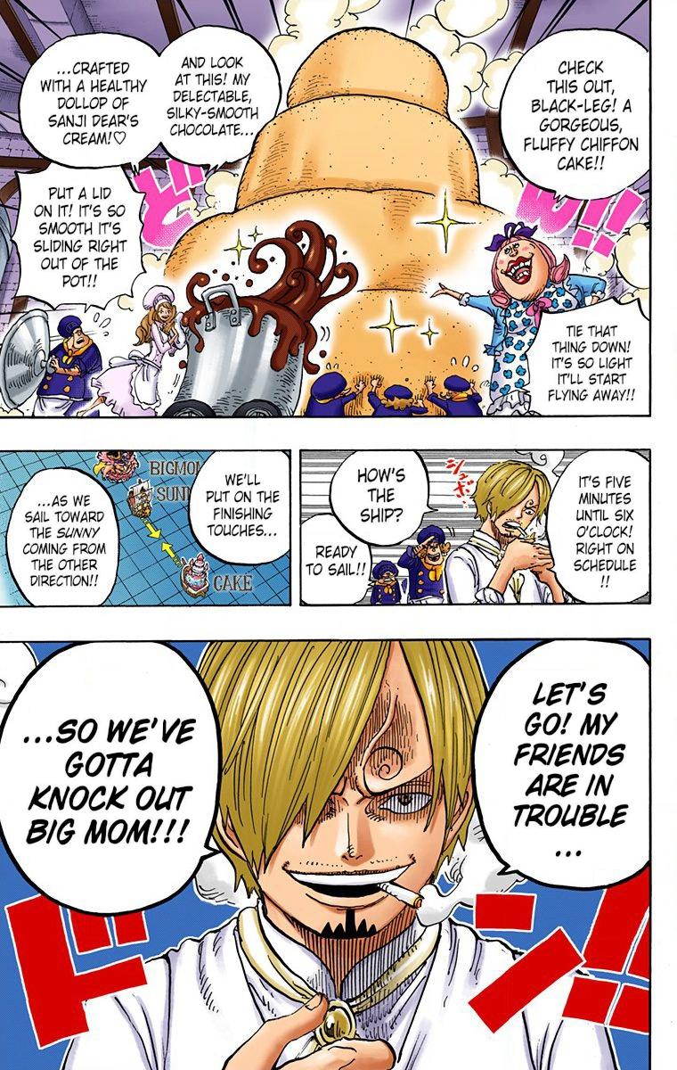 One Piece 899 - Big Mom and the Wedding Cake by Eyaririri | The manga