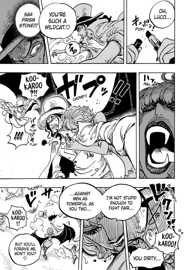 One Piece Chapter 1091: Luffy and Zoro make their moves on Kizaru and Lucci  as Egghead Incident begins